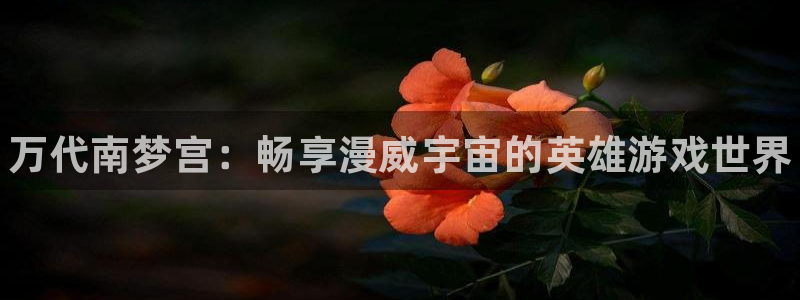 顺盈娱乐平台最新活动：万代南梦宫：畅享漫威宇宙的英雄游戏世界